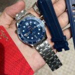 Omega Replica 1:1 Watch Seamaster Blue Dial Full Set VS Factory 42mm - Image 2
