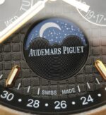 Replica Audemars Piguet JF Royal Oak 41mm 26574 YG Black Dial Leather Strap A5134 - Image 5