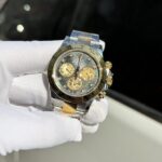 Rolex Cosmograph Daytona Replica Watch Mother Of Pearl   Moissanite Diamonds Dial 40mm - Image 5