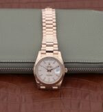 Replica Rolex Day-Date 40mm 228235 RG Noob RG Textured Dial RG Bracelet A3255 - Image 7