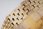 Cartier Cheetah Full of Diamonds Ladies 37MM-Golden(1:1 replica) - Image 8