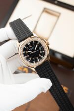 Patek Philippe Best Replicas Aquanaut 5067 Customized Moissanite Diamonds PPF Factory 35.6mm