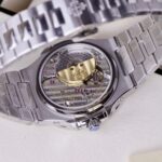 Patek Philippe Nautilus 5740 Copies Watch Men Blue Dial Metal Wire 40mm - Image 7