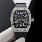 Richard Mille Replica 1:1 Watch RM67 Black Face With Stone Automatic Mechanical 40mm - Image 2
