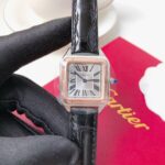 Santos Demoisell Santos Collection – Stainless Steel Mini Black(1:1 replica) - Image 4