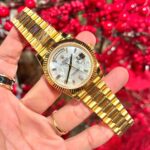 Rolex Refined Mother Of Pearl   Moissanite Diamonds Dial 18K Gold Wrapped GMF 40mm - Image 5
