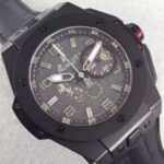 Replica Hublot Big Bang Ferrari Limited Edition PVD Black Dial Black Rubber Strap A7753 - Image 2