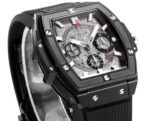 Hublot SPIRIT OF BIG BANG Chronograph, 45 mm Textured rubber strap(1:1 replica) - Image 4