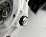 Hublot Big Bang Sang Bleu II Replica Watch White Ceramic Rubber Strap 45mm - Image 6