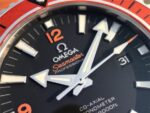 Replica Omega Planet Ocean Professional Orange Bezel 45mm OMF SS Bracelet A8500 - Image 4
