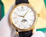 Rolex?? Cellini Moonphase-40mm-Leather(1:1 replica)