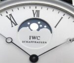 Replica IWC Vintage IW544805 White Dial Black Leather Strap - Image 5