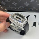 Richard Mille RM07-01 Best Replica Watches Diamonds Black Rubber Strap ZF Factory 36mm - Image 3