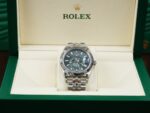 Rolex Replica 1:1 Watch Sky Dweller Green Dial Jubilee Strap 42mm - Image 2