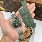 Omega Seamaster Driver 300 Replica Watch Green Dial Demi Bezel Full Set VS Factory 42mm