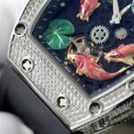 Richard Mille Replica Watch Rubber Strap Black 42mm - Image 4