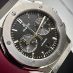 Hublot Replica 1:1 Watch Classic Fusion Chronograph HB Factory Black Color 42mm - Image 5