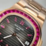 Patek Philippe Nautilus 5723 Gray Dial With Red Ruby Replica 1:1 Watch 40mm - Image 4
