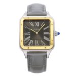 Cartier Santos Dumont Women’s 44mm Couple’s Watch – Gold Grey(1:1 replica)