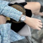Patek Philippe Replica 11 Watch Nautilus 7118 White With Diamond Bezel Factory 3K 35.2mm - Image 6