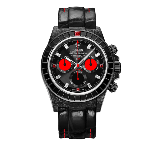 B600017A-3167-C529-8357-0B8FA66A7BBB.webp ROLEX Diw Daytona carbon rainbow black 40mm carbon(1:1 replica) - Image 1
