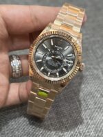 Rolex Sky Dweller 326935 Rhodium Dial Best Replica Watch Noob Factory 42mm - Image 3