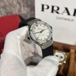 Hublot Replica 11 Watch Classic Fusion Titanium White Dial With Moissanite Bezel 38mm - Image 4