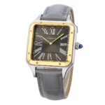 Cartier Santos Dumont Women’s 44mm Couple’s Watch – Gold Grey(1:1 replica) - Image 2
