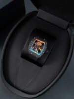 Richard Mille RM68-01 Cyril Kongo Imitation Watches Black Ceramic Rubber Strap 45mm - Image 2