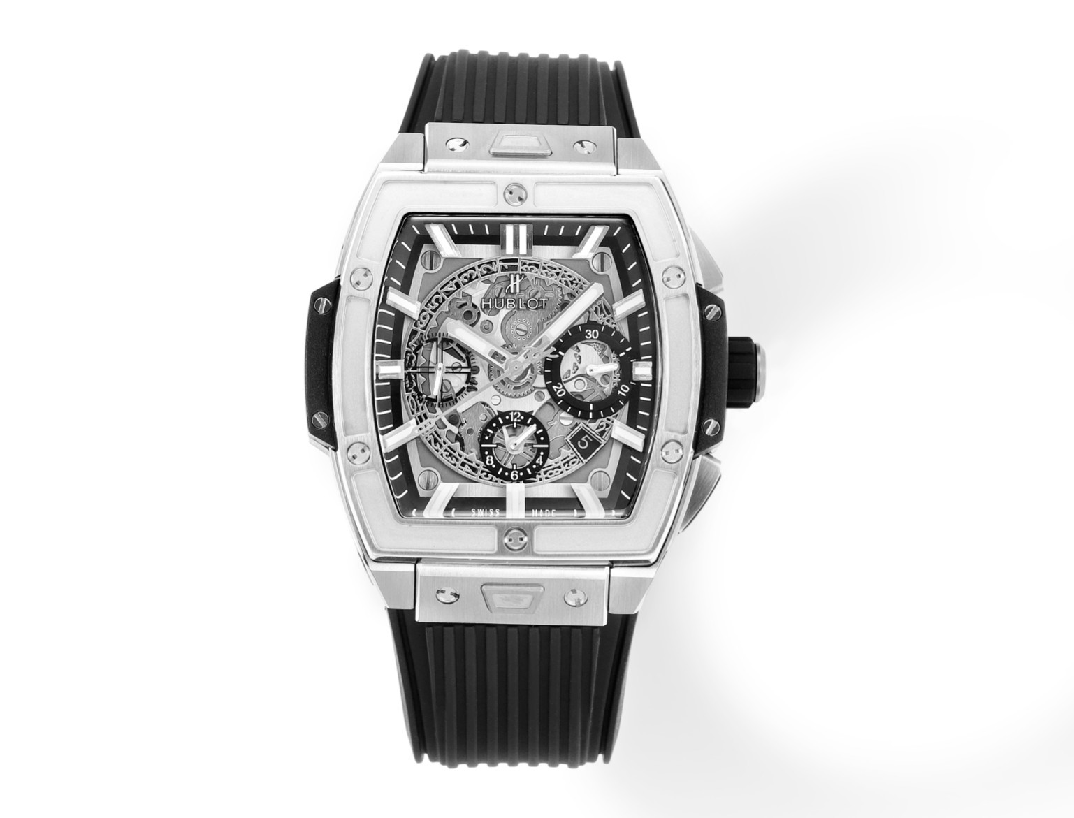 B6EC98B6-A098-32C1-13BB-9DEAA329359D.jpg Hublot Spirit of Big Bang Textured Rubber Strap(1:1 replica) - Image 1