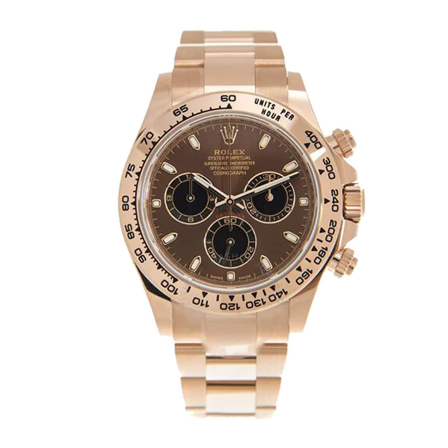 B70D47C9-D63E-E87D-D349-E43C39A78033.jpg Rolex Daytona Cosmograph Brown Dial 116505-0013 Oyster Replica - Image 1