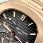 Patek Philippe Replica 1:1 Watch Nautilus 5712 Rose Gold Factory PPF V2 40mm - Image 4