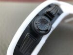 Replica Richard Mille RM011 White Ceramic Felipe Massa White Inner Bezel White Rubber Strap A7750 - Image 11