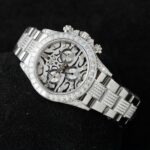 Rolex Daytona Eye Of The Tiger Replica Watch Diamonds Moissanite Hong Kong 40mm - Image 2