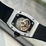 Richard Mille Replica 11 Watch RM007 Women s with Stone Rubber Strap 36mm - Image 7