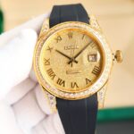 Rolex Logbook Full Luxury Model – Brilliant Roman Dial – 18k Nano-Technology 41MM(1:1 replica)