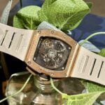 Richard Mille RM011 Replica Watch Full Diamond White Rubber Strap 44mm - Image 6