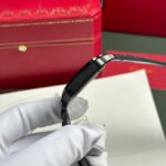 Cartier Santos Black Replica 11 Watch Rubber Strap BV Factory 39.8mm - Image 9