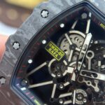 Richard Mille RM35-01 Rafael Nadal Carbon NTPT Replica Watches Black Rubber Strap ZF Factory 49,9x43mm - Image 8