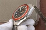 Replica Omega Planet Ocean Professional Orange Bezel 45mm OMF SS Bracelet A8500 - Image 7