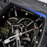 Richard Mille RM35-02 Knock Off Watches Carbon Super Light Rubber Strap Red ZF Factoy 44mm - Image 6