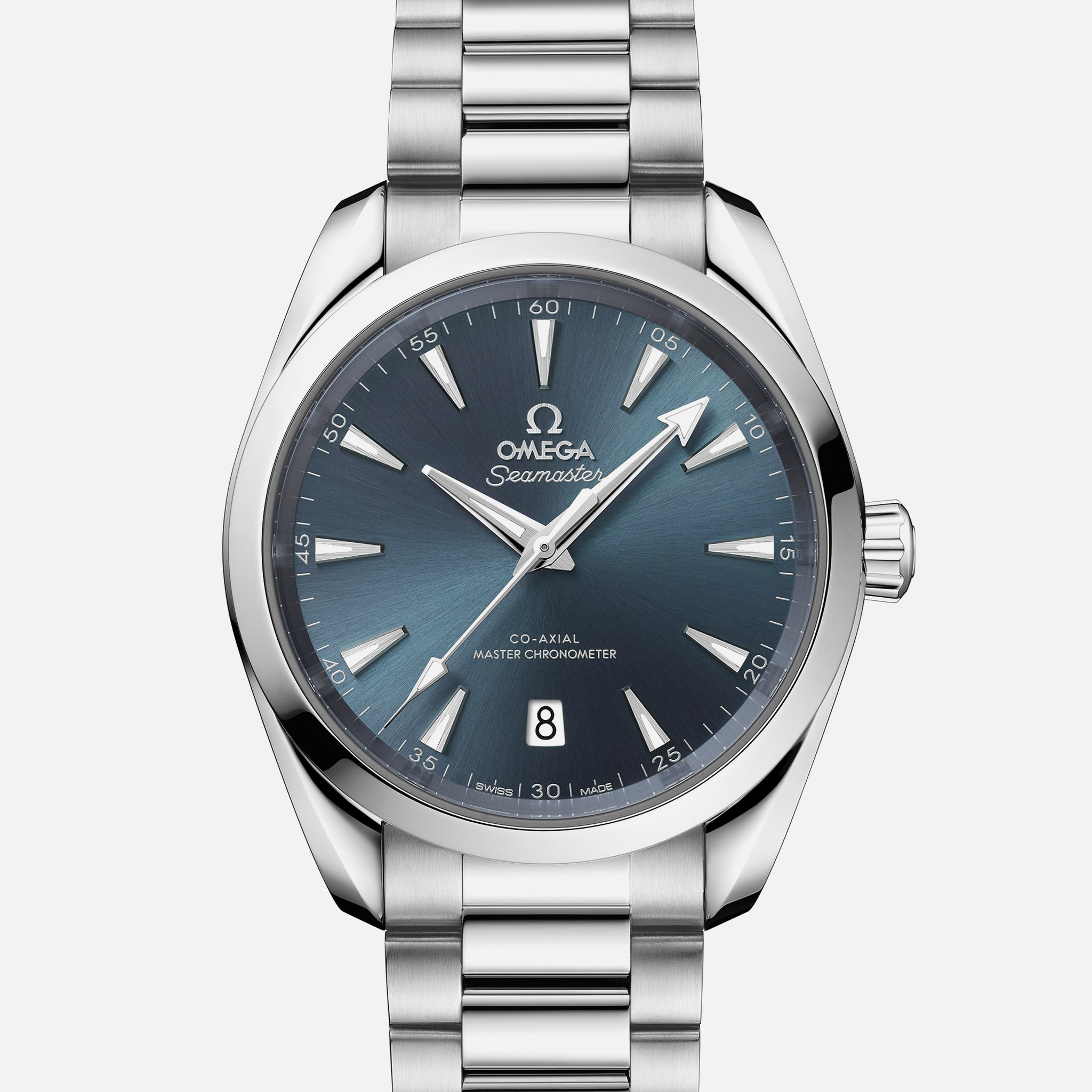 B9C8D3A1-6EE1-2830-DFE0-02C09808DF15.jpg Seamaster Aqua Terra 150m Co-Axial Master Chronometer 38mm ‘Atlantic Blue’ Dial On Bracelet(1:1 replica) - Image 1