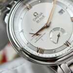 Omega De Ville Prestige Power Reserve Replica Watch White Dial Metal Wire 39.5mm - Image 8