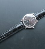 Replica Rolex MK Cellini Time 50509 SS Black Dial Leather Strap A3165 - Image 7