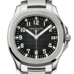 Patek Philippe Aquanaut Black Dial Stainless Steel Automatic Men’s Watch 5167-1A 5167/1A(1:1 replica)