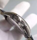 Replica Omega V6F De Ville Hour Vision Co-Axial 41mm SS White Dial Brown Leather Strap A8500 - Image 4