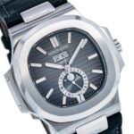 Patek Philippe Nautilus 5726A-001 40MM Black Dial With Leather Bracelet(1:1 replica) - Image 3