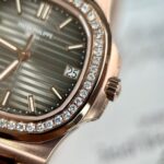 Patek Philippe Best Replica Watch Nautilus 5711 Gold Wrapped   Moissanite Diamonds Custom 40mm - Image 6