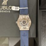 Hublot Replica 11 Watch Classic Fusion Blue Moissanite Diamond 42mm - Image 6