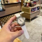 Hublot Replica Watch Classic Fusion White Dial Custom Moissanite Diamonds 38mm - Image 3